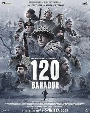 120 Bahadur 2025 HDTC | Dubbed Hindi Movie